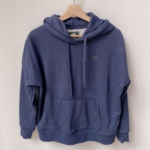 Roots Navy Blue Logo Hoodie